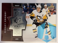2020-21 UD Extended Series SPx Finite 1255/2999 Sidney Crosby #SF-23 SP